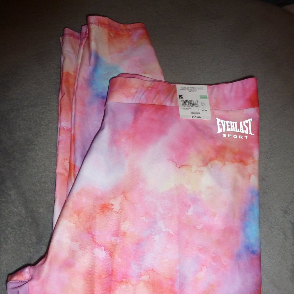 NEW WOW  Everlast Sport workout Capri -leggings size X-Large